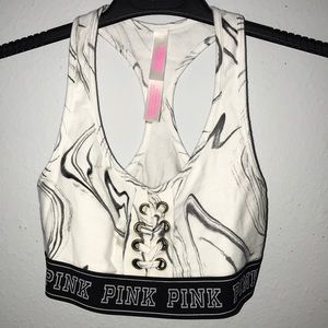 Victoria’s Secret Pink Marble Sports Bra